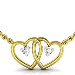 avsar New Collection 18k (750) Yellow Gold and Cubic Zirconia Pendant-picture-15