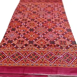 VACHI 100% Pure Cotton Handloom Bath Towel/Gamosa/Tauliya/Gamcha Check Pattern for Men, Women,Baby Skin Friendly Shrink Proof (Chunari Print)-picture-19