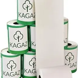 Kagaz Thermal Paper Roll 58mm x 20 mtr | Pack of 20 pcs | 2 Inch Paper Rolls | 50 Gsm Paper-picture-47