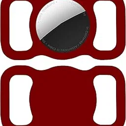 Squif Airtag Case for Pets, Dogs, Cats | Airtag Case Cover with Pet Collar | Protective Silicone Case with Collar Compatible with Airtag (Dark Purple)-picture-14