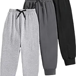 Trampoline Boys and Girls Regular Joggers, Track Pants Pack of 3-picture-24