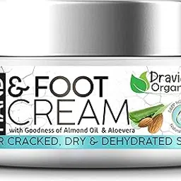 Dravida Organics Hand & Foot Crack Cream for Cracked, Dry & Dehydrated Skin, 50g-picture-48
