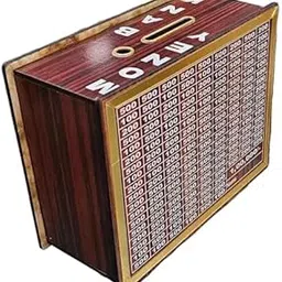 SHRAVAN Enterprise Money Saving Wooden Piggy Bank with Goal Chart | Savings Tracker Board | Home & Office Décor Style_300-picture-35