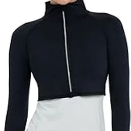bloquv Full Zip Crop Top-picture-21