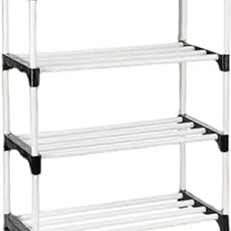 NILUX 4-Tier Adjustable Plastic Bookshelf – Multipurpose Storage Rack for Home, Office & Kids’ Room | Organize Books, Toys, Décor & Essentials | Durable, Lightweight & Space-Saving (Pack of 1)-image-85