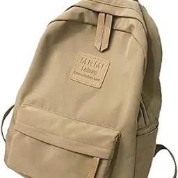 enakshi (label) Women Backpack with Pockets Bag Trendy Knapsacks for Street Outdoor Climbing Khaki|Clothing, Shoes & Accessories | Womens Handbags & Bags-picture-15
