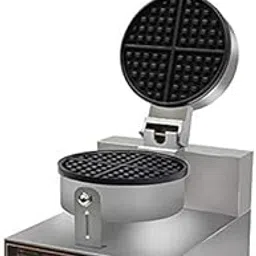 Shoppers Hub PNQ 1200W 4 Slot Teflon Coated Electric Round Belgian Waffle Maker Machine for Heavy Duty Use in Waffle Shops, Bakeries, Cloud Kitchens, Cafes, Hotels and Restaurants-image-15