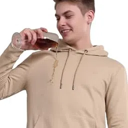 turms Anti Stain Men's Hoodie | Anti Odor Water Repellent | Cotton Blend Casual Travel Edition Hooded Sweatshirt | Winter Wear Pullover-picture-28