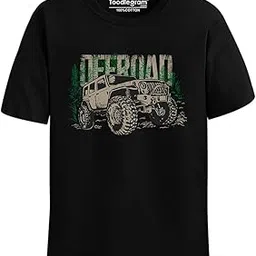 toodlegram Plus Size T-Shirt for Men, Roundneck, Halfsleeves, 100% Cotton, Soft Material, Comfortable & Leight Weight, Offroad Travel Unisex T-Shirt-picture-20