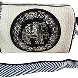 the house of rajpadmini Elephant Crossbody Sling Bag | Studded Design-picture-37