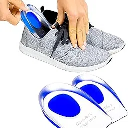 ELLVELLON® Pack of 1 Pair - Shoe Inserts for Comfort and Support, Silicone Heel Pads for Pain Relief, Gel Insoles for Shoes, Inner Sole for Shoes, Heel Support For Pain Relief, Shoes Insole for Men-picture-20