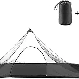 Camg Tent with Carry Bag Water Resistant Outdoors Mesh Tent for Backpacking Hiking Camg Fishing-picture-16