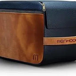 menhood Travel Bag | Unisex Toiletry Bag | Vegan Leather Grooming Kit Organizer | Bathroom Accessories | Shaving Kit | Trimmer Bag | Travel Pouch | Cosmetics Storage Bag-picture-21