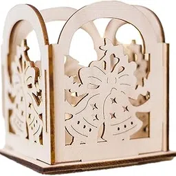 Candlestick Candle Decorative Tray Candelabra for Dining Christmas Bell|Home & Garden | Home D?©cor | Candle Holders & Accessories|1 Christmas Wooden Candlestick-image-19
