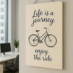 SILK HAVEN Wall Art MDF Wooden Hanging for Living Room | Bedroom | Home Decor | Office | Gift | Quotes Items House Decoration, Decorative Hanging Items for Gifting Wall Decor (D2)-image-67