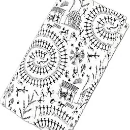 bongo nari boutique PURE COTTON PRINTED KURTI FABRIC KURTI_FOLK_WHITE-picture-50