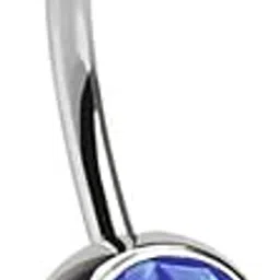 shield plus Belly Button Ring Body Jewelry Piercing Navel Ring Barbells with Cubic Zirconia-picture-24