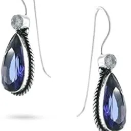 gargi by p.n. gadgil and sons | Utsaav Collection | Royal Blue Stone Earrings | Gifts for Girlfriend, Women & Girls-picture-17