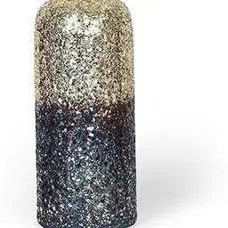 PARAMI Ombre Elegance Vase for Indoor Living Room - Blue Antique (Small)-picture-18