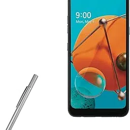 BoxWave Stylus Pen Compatible with LG K51 - FineTouch Capacitive Stylus, Super Precise Stylus Pen for LG K51 - Metallic Silver-picture-11