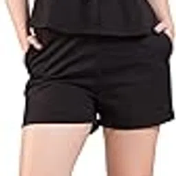 Solid Cotton Halter Style Shirt With Shorts Co-Ord Set For Women's|Collar Neck Sleeveless Regular Fit Gen Z Aesthetic Summer Vibes Western Fashionable Party Casual Wear Trendy Cord Set-image-37