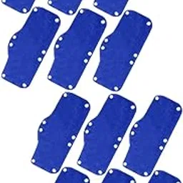 HOMSFOU 2sets Sweatband for Women Men Hardhat Liner Fashion Bright Quick Sweat Absorption Headband 6pcs*2-picture-18