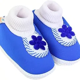 neska moda 6 To 12 Months Baby Boys & Baby Girls Cotton Slip-On Shoes/Booties -BT3115-picture-13