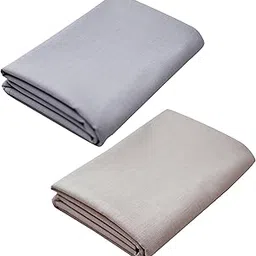 Men's Cotton Lycra Blend Formal Trouser Fabric, 1.3 Metre Cut, Pack of 2, Regular Fit-picture-18