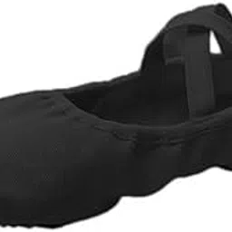 club bollywood BNF®3xCanvas Ballet Slipper Split-Sole Shoes Fitness Gymnastics Flats Black_38|Clothing, Shoes & Accessories | Dancewear | Dance Shoes-picture-47
