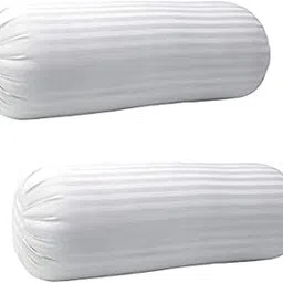 Clasiko® Bolsters; Set of 2; Fabric - Cotton; Bolster; Size - 24x8 Inches; Color - Name;-picture-12