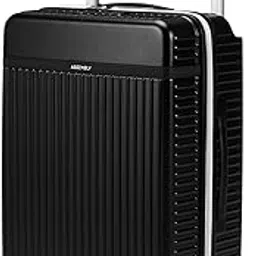 Polycarbonate Hard-Sided Medium Check-In Luggage - (65 Cms) | Premium Wide Handle Trolley Bag For Travel With In-Built Tsa Lock & Noise-Free Wheels - Rover, Spinner, Black-image-78