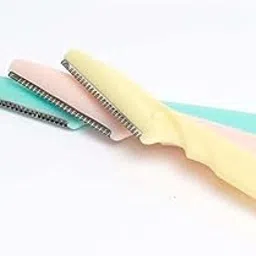 Facial Hair Trimmer Razor Kit for Women, 3 Pastel Colours, Eyebrow and Upper Lip Grooming, Pack of 3-picture-32