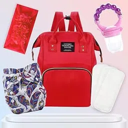 Bembika Reusable Cloth Diaper for Babies & Maternity Backpack For Mother, Washable Baby Diaper with Cloth Diaper Inserts-(BE2410)-picture-48