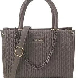metro Stylish Faux leather Sling with Applique branding and Zipped Closure, Premium Branded lining, Perfect for Casual Use-picture-37