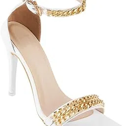 tryme Stiletto Heels Comfortable Sole & Trendy Party Heels Designer Pencil Heel Sandals For Girls & Women-picture-57