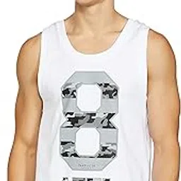 van heusen Men's Cotton Regular Fit Sport Graphic Print Vest - Super Soft, Sleeveless,-picture-32