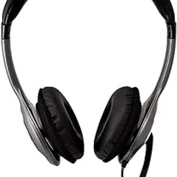 V7 HU521 Deluxe USB Stereo Headphones with Microphone - Black & Grey-picture-29