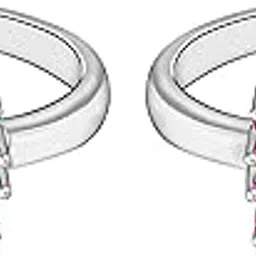 giva 925 Silver Pop Pink Symmetry Toe Ring, Adjustable | Toe Rings for Women and Girls | With Certificate of Authenticity and 925 Stamp | 6 Month Warranty*-picture-17