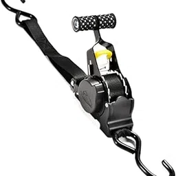 CALANDIS 3.3 Meters Ratchet Tie Down Strap Multifunctional for Securing Luggage Black | Tie Downs & Straps-picture-11