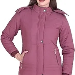Women's Winter Jacket | Puffer Style Hooded Coat | Warm Quilted Outerwear for Cold Weather | Lightweight Cozy Winterwear for Ladies & Girls-image-100