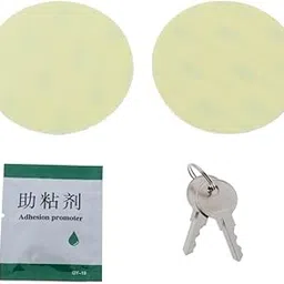 Child Safety Lock Window Kids Security Refrigerator Door Lock with 2X Keys Style 3-image-0