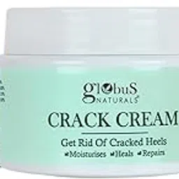 Globus Naturals Crack Cream for Dry Cracked Heels & Feet Enriched with Aloevera, Neem, Anantmool 50g image 1