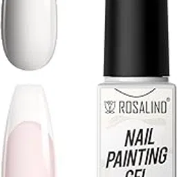 ROSALIND Spider art Gel Polish Nail Art Gel Liner Popular Gel Art Paint LED Lamp Soak Off Gel Art Liner Gel Pen for Swirl Nails Design Built Thin Nail Art Brush in Bottle (LX24, 5ml)-image-23