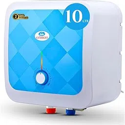 Everest Classic+ 10L BEE 5 Star Rated Storage Water Heater | Attach With Inlet and Outlet Pipe | Free Standard Installation | Blue Diamond Inner Tank | 3 Safety Levels | Silver Iron For Healthy Water-image-79