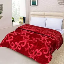 CHANGERS Soft Floral Double Bed Embossed Blankets,Quilt,duvets,dohar for Winters-picture-16