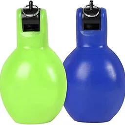 Creations 2 Pieces Hand Squeeze Whistles Coaches Whistle for Basketball Trekking Walking Green and BlueSporting Goods|Outdoor Sports|Camping & Hiking|Emergency Gear|Safety Whistles-picture-25