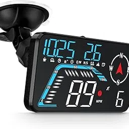 Liiiyuan Head-Up Display G12, Car Head-Up Display Suitable for All Cars, USB Plug and Play，GPS Speedometer Digital with Overspeed Alarm、 Fatigue Driving Alarm-picture-40