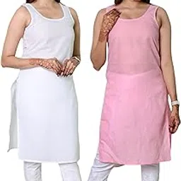 Women's Long Camisole Slip for Women, Inner, Sameej, Slip, Pack of 2 (XS to 8XL)-picture-34
