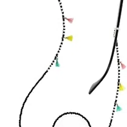 bnf Eyeglass Chain Black Eyewear Chain Sunglass Strap for Anniversary Gift Beach Health & Beauty | Vision Care | Eyeglass Straps & Cords image 1