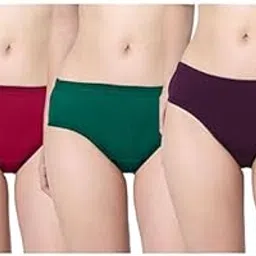 Culture Flossy® Women's Ultra Stretch 3X Softer Spandex Bikini Panties Full Coverage Cool Underwear for Women (Pack of 3)-picture-42
